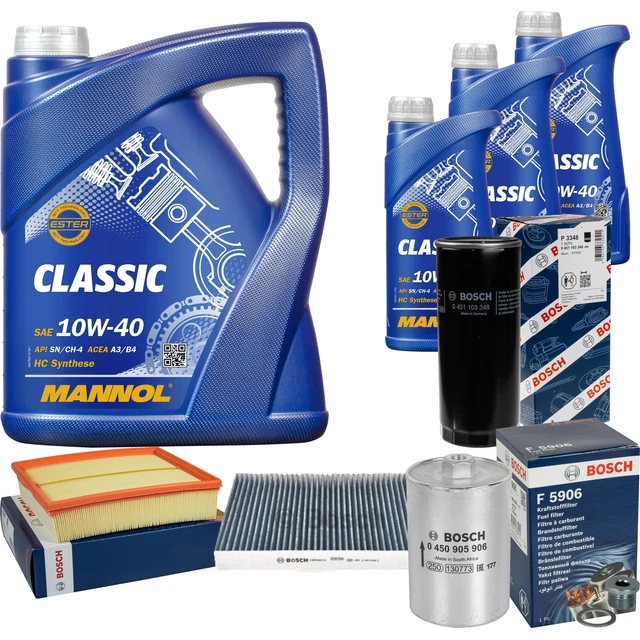 Inspektionspaket Wartungspaket Filterset mit Motoröl Classic Inspektionspaket Wartungspaket Filterset mit Motoröl Classic