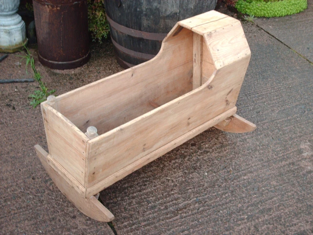 Rustic pine crib cheap
