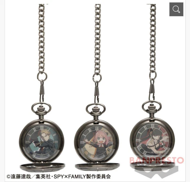 SPY FAMILY POCKET Watch Types Set £48.45 PicClick UK