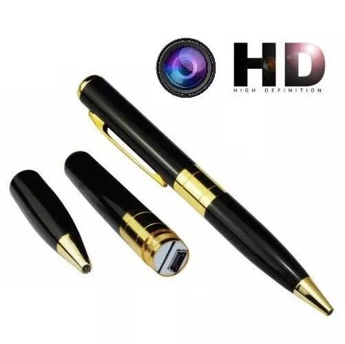 Penna Spia Microspia Videocamera Nascosta Hd Spy Pen Cam Registratore Telecamera