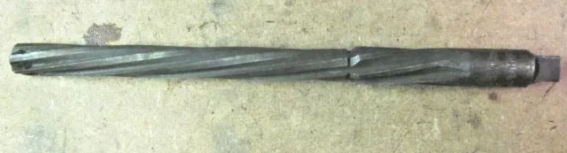National Jackson US Straight Spiral Combo Hand Reamer 6 Flutes 0.49X0.56 Vintage