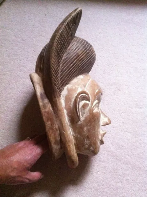 A fine Punu mask from Gabon, tribal art, african