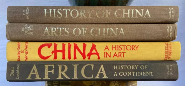 Four Large Vintage Coffee Table Books - Art & History - Reference Material