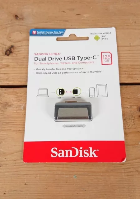 SanDisk Ultra 128GB Dual Drive USB Type-C (SDDDC2-128G-G46)