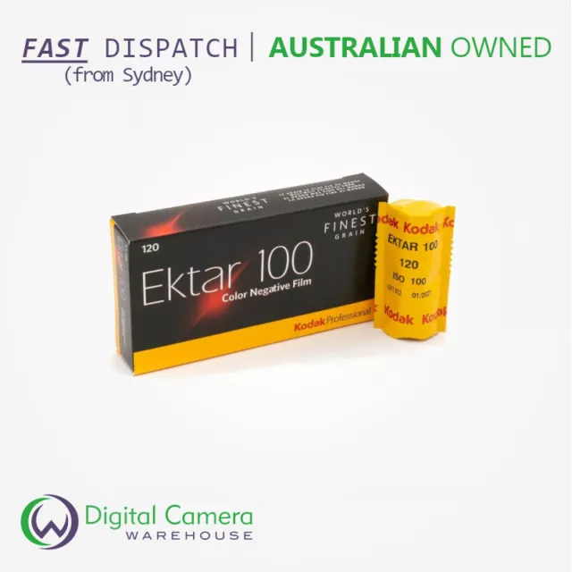 Kodak Pro Ektar ISO 100 Medium Format 120 Colour Negative Film - Single Roll