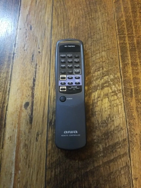 Original Aiwa Audio Remote RC-TN270EX for CXN2100U,CXN2700U,CXN2700W,NSX2700