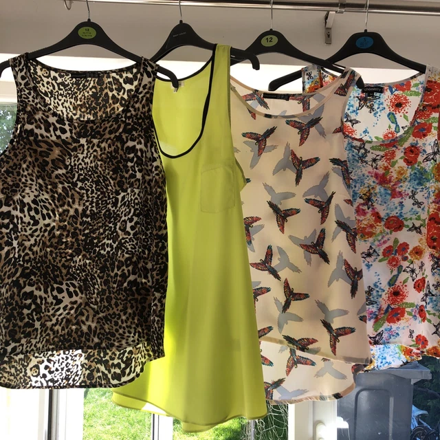 Pacchetto gilet da donna Primark, River Island taglia 12
