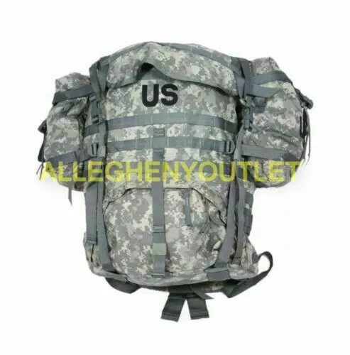 US Military ACU MOLLE II LARGE RUCKSACK BACKPACK - COMPLETE - ARMY Ruck VGC USGI