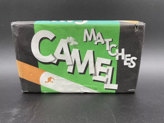 Vtg 1998 JOE CAMEL Package of 50 Matchbooks UNOPENED Set Cigarette Matches