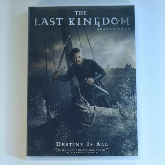 The Last Kingdom : Season Four - 4 DVD Set - Like NEW