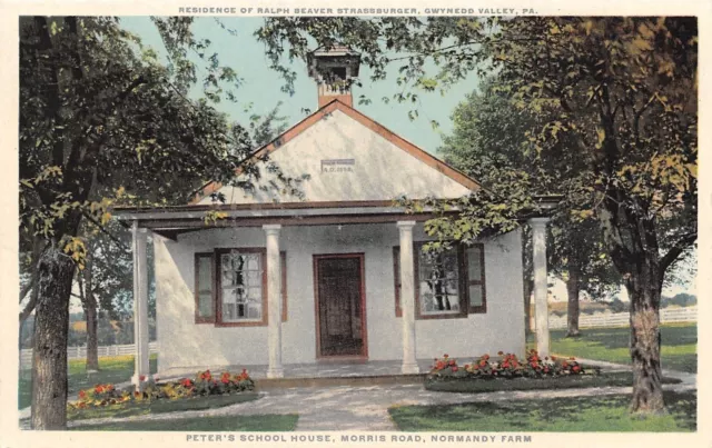 Gwynedd Valley PA~School House~Normandy Farm~Morris Road~1910 Detroit Pub Co