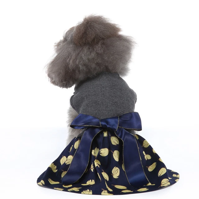 (S) Abito Per Cani Elegante Abito Per Cani Con Fascia Elastica