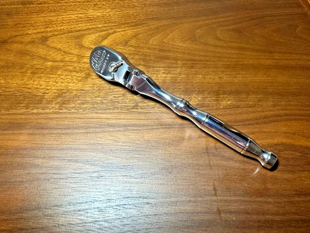 MAC Tools 1/4" Drive Axis 90 Tooth  Flex-Head  Ratchet  6"