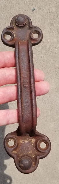 Vintage Antique Primitive Farm Door Handle Pull Rustic Sliding Barn Gate Shed