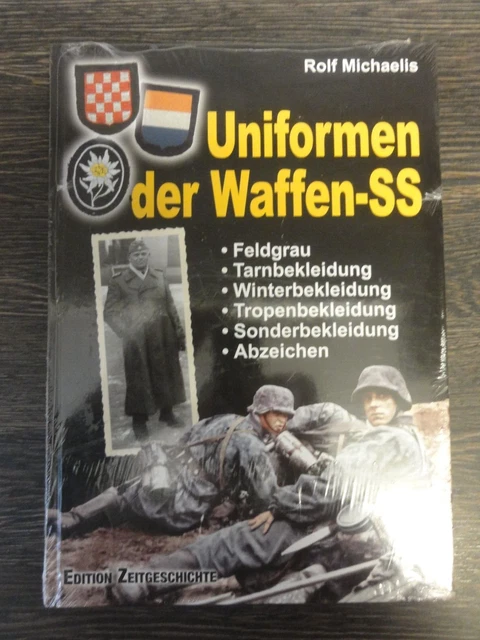 UNIFORMEN DER WAFFEN -SS  Nr 1886 NEÜ EINGESCHWEIST