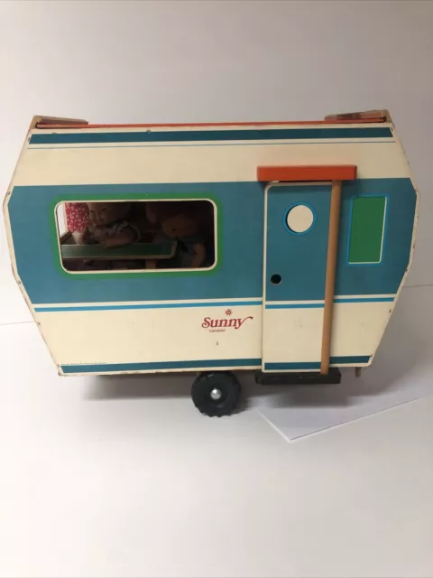 Alter Sunny Caravan für Puppen