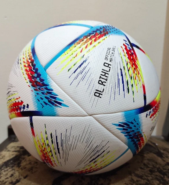 AL RIHLA FIFA World Cup 2022 Qatar Official Match Soccer Ball Football ...