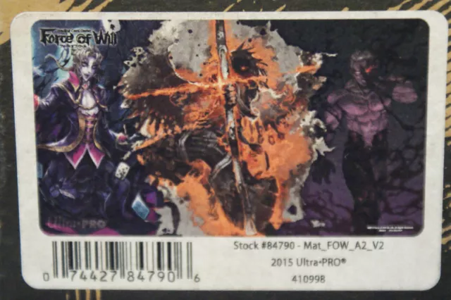 Ultra Pro Force Of Will 2015 Playmat - Force Of Will TCG - NEW SEALED 2