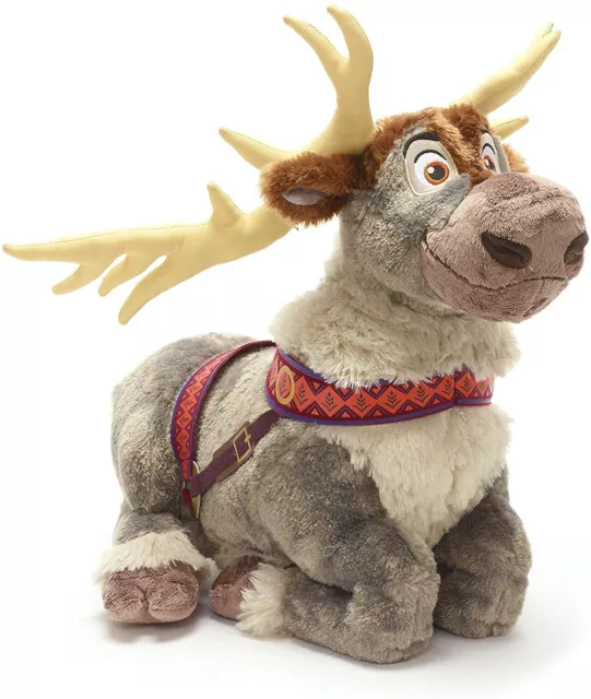 Brand New Official Disney Store Frozen Reindeer Large Sven Soft toy