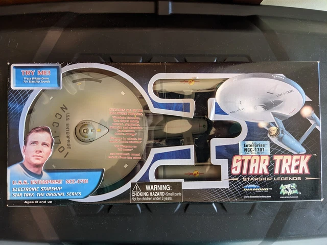 MIRROR LIMITED EDITION - Diamond Select Star Trek ISS Enterprise NCC-1701 NIB
