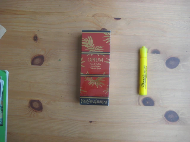 Vintage Yves Saint Laurent Opium Eau De Toilette Spray 3.3oz: NIB, 1 Owner 