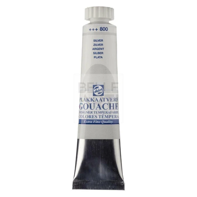 Tempera Extra Fino Gouache De 20ml 800 Plata