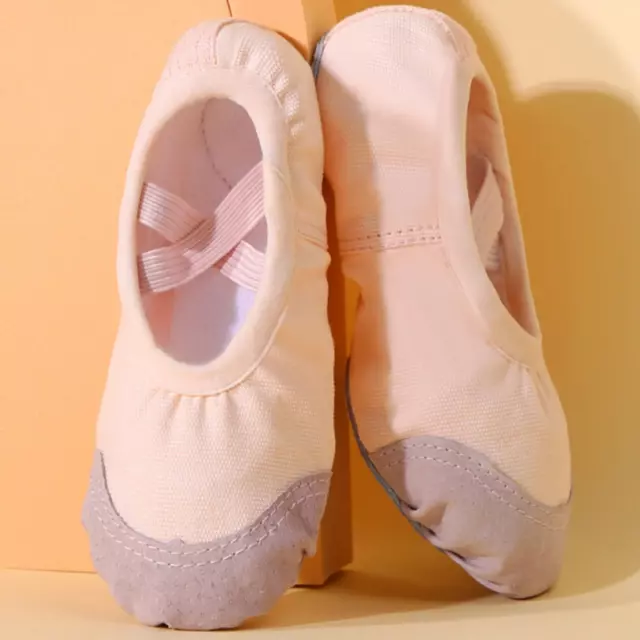 Donna per Bambini Balletto Yoga Scarpe da Ballo Piatto Interno Stanza Pratica