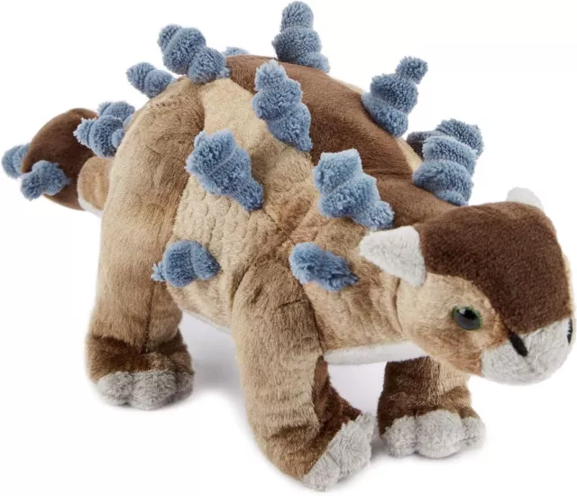 Zappi Co Childrens Stuffed Soft Cuddly Ankylosaurus Dinosaur Soft Toy (14/36cm)