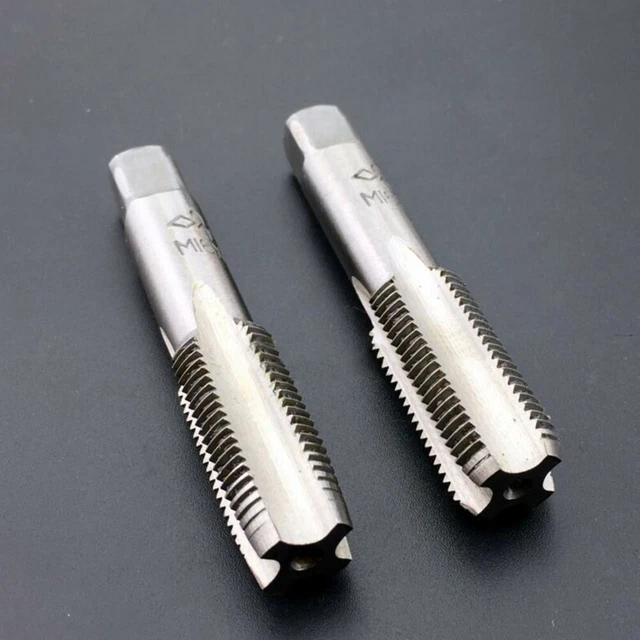 2 pièces HSS 16 mm x 1 5 mm robinet métrique droit M16 x 1 5 fils pas