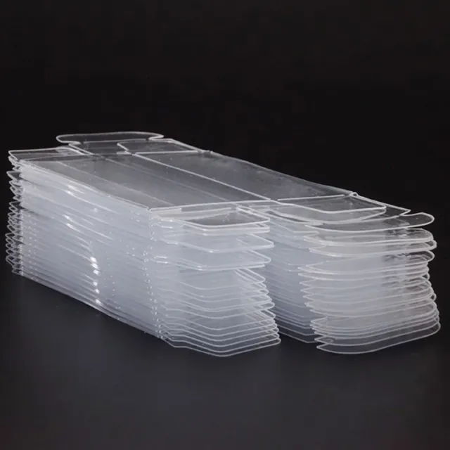 Box Display Plastic Transparent Dustproof Holder Model Protection 5/10/15/25pcs