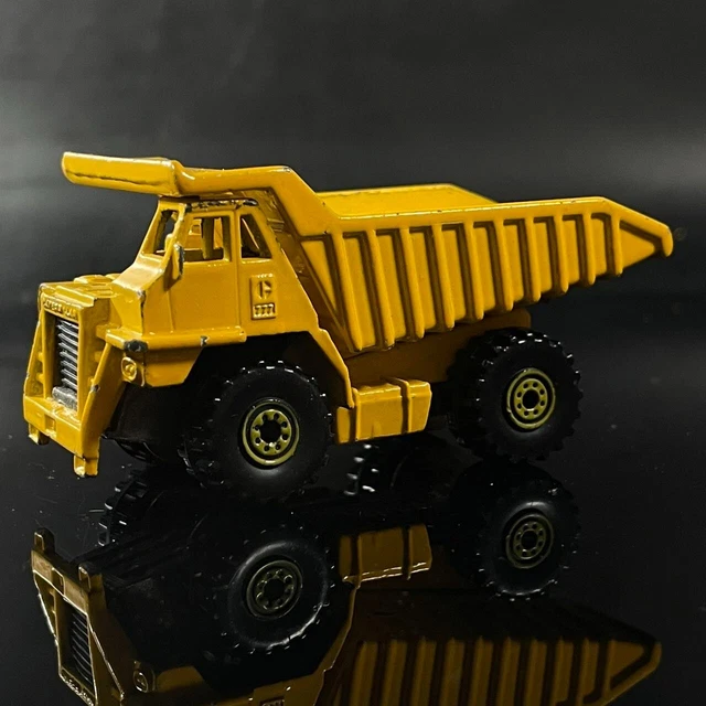 HOT WHEELS CATERPILLAR Construction Dump Truck 1979 Yellow Made in Hong