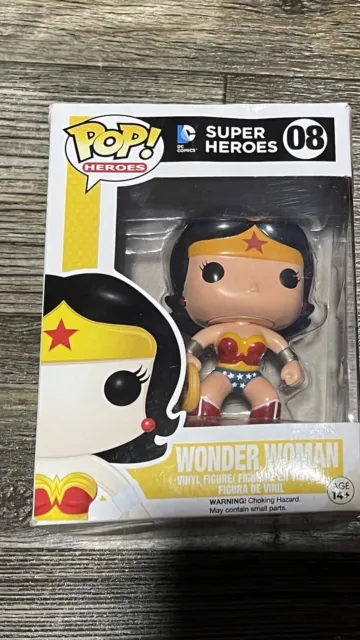 Funko Pop | DC Super Heroes: Wonder Woman #08 | Opened