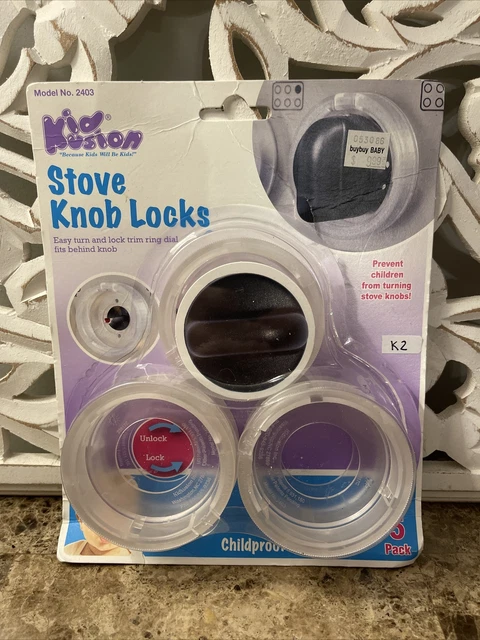 Clearly Safe Stove Guard Model 2403 5 Pack Childproof It! Free Shipping