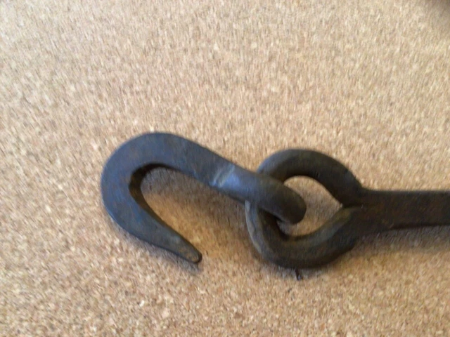 Rare Blacksmith Made Hook & Eye Bolt Excellent 4