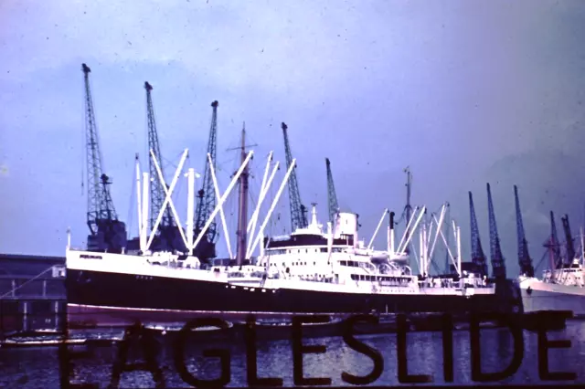 Oraki Royal Albert Dock Kodachrome Colour Slide