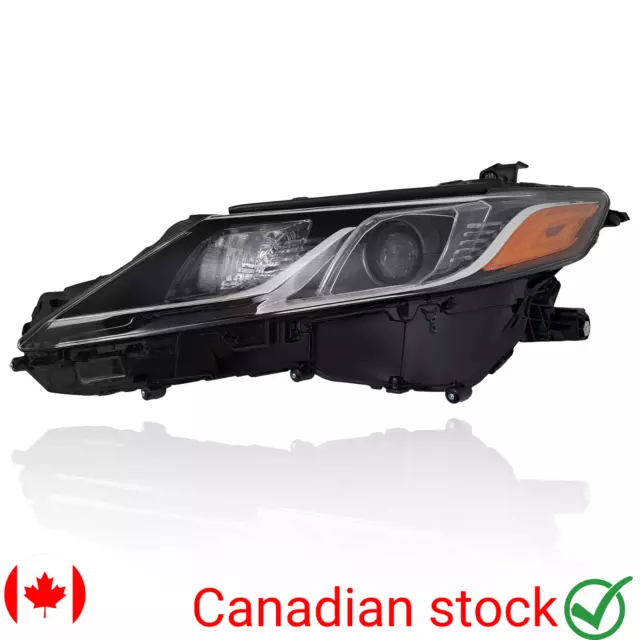 FOR: 2018 2019 2020 2021 2022 Toyota Camry LE / SE Headlight Driver Side
