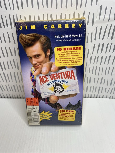 Foto A4 Di Jim Carrey In 'Ace Ventura', Con Firma Stampata, Cornice Nera, Cimelio Per Fan Del Cinema, HWC Trading