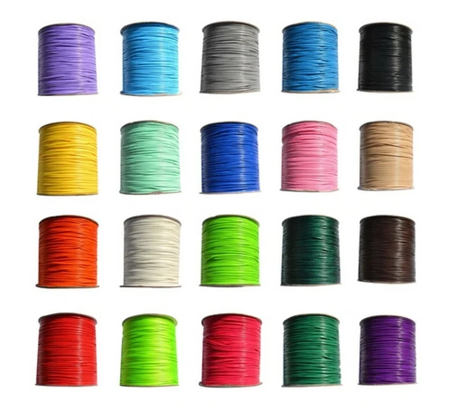 Ø 0,6|0,8|1,0 mm Perlonfaden Perlenfaden Nylonfaden Gummiband elastisch Schnur