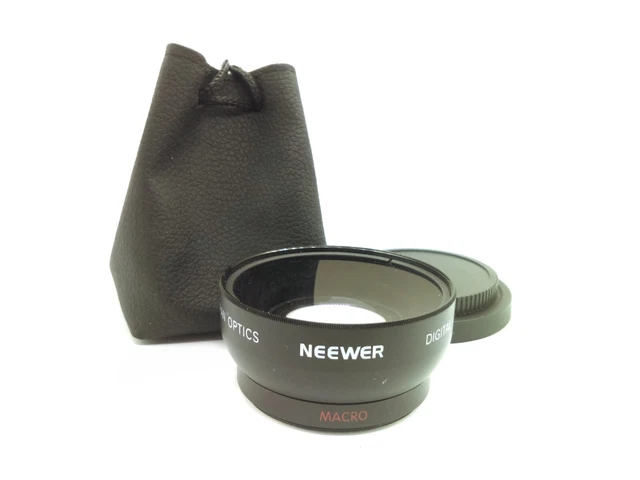 Objectif Grand Angle 0.43x HD + Macro Pour Fujifilm Finepix S700 - Fixation Simple
