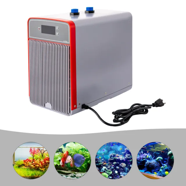 160L Aquarium Chiller Hydroponic Water Chiller 1/10 HP 49 Gal Fish Tank Cooler