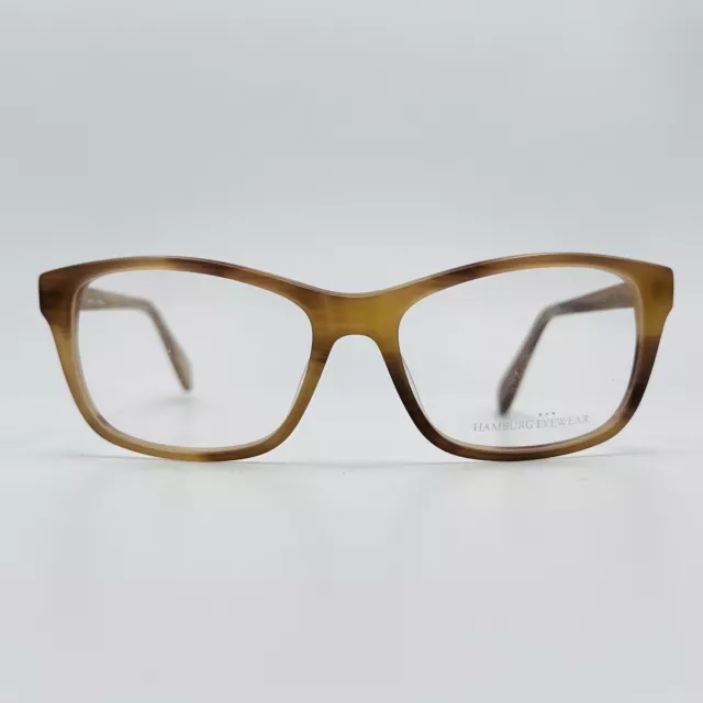 Hamburg Eyewear Lunettes Femme Carré Braun Mat Mod. Maike 60 M Neuf
