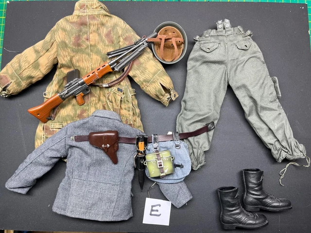 1/6TH SCALE GERMAN WW2 Fallschirmjager Outfit (E) Dragon / DID *LOOK* £ ...