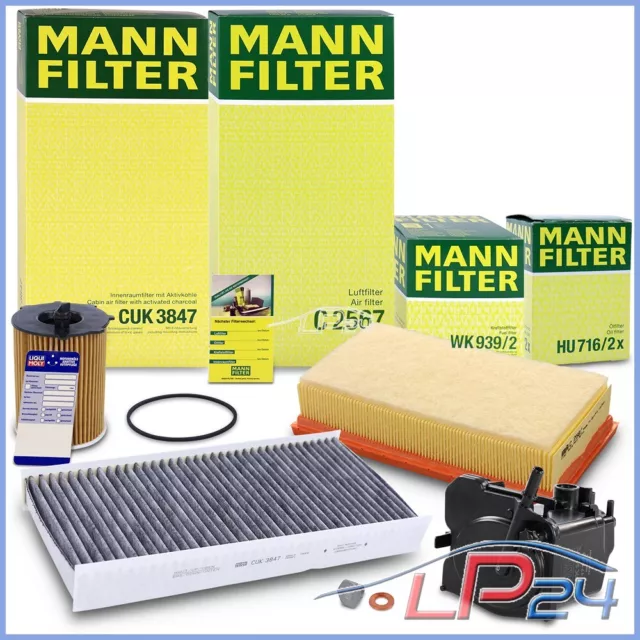 Mann-Filter Kit De Révision B Pour Citroen Fiat Peugeot 32483713