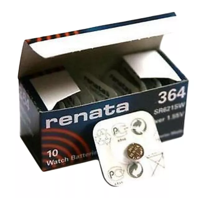 Renata Simple Batterie Suisse Fabriqué Montre Piles