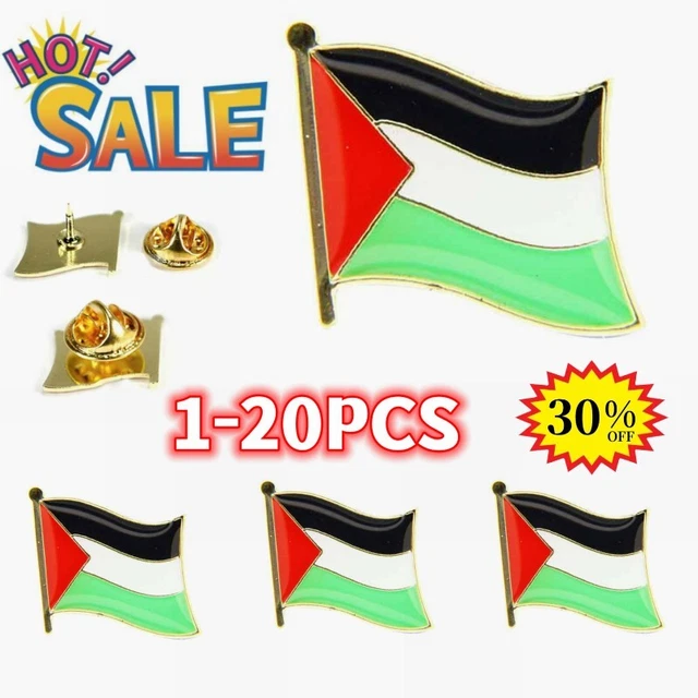 Broche Pastèque Palestine – Épinglette En Alliage Zinc 3,7×1,5 Cm, Motif Pastèque/drapeau – Pour Col, Sac, Chapeau, Accessoire Mode - 4