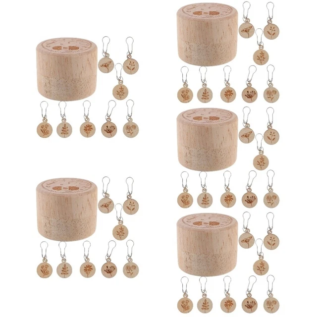 5 Sets Accessoires Au Crochet Boucle Marqueur Tissée Accessoires Parés Tisser