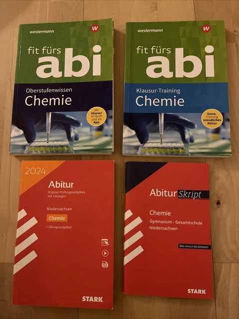 Chemie Abitur Bw 2024 ABITUR CHEMIE 2024 Fit Fürs Abi Oberstufenwissen Klausur-Training