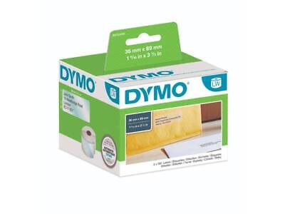 Dymo 1 ROTOLO 99013 ETICHETTE TRASPARENTI COMPATIBILI DYMO LABELWRITER 36x89mm 