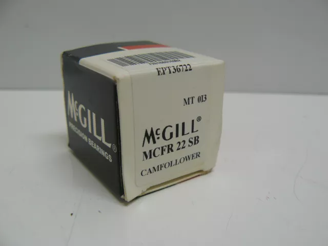 Mcgill Precision Bearings Mcfr 22 Sb Cam Follower 22Mm New