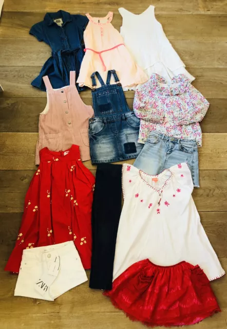 Girls Bundle Age 5-6 Sun UVA Zara, I Love Gorgeous,summer Dress,Skirt,top VGC